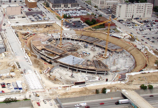 Sprint Center Construction Progress 2